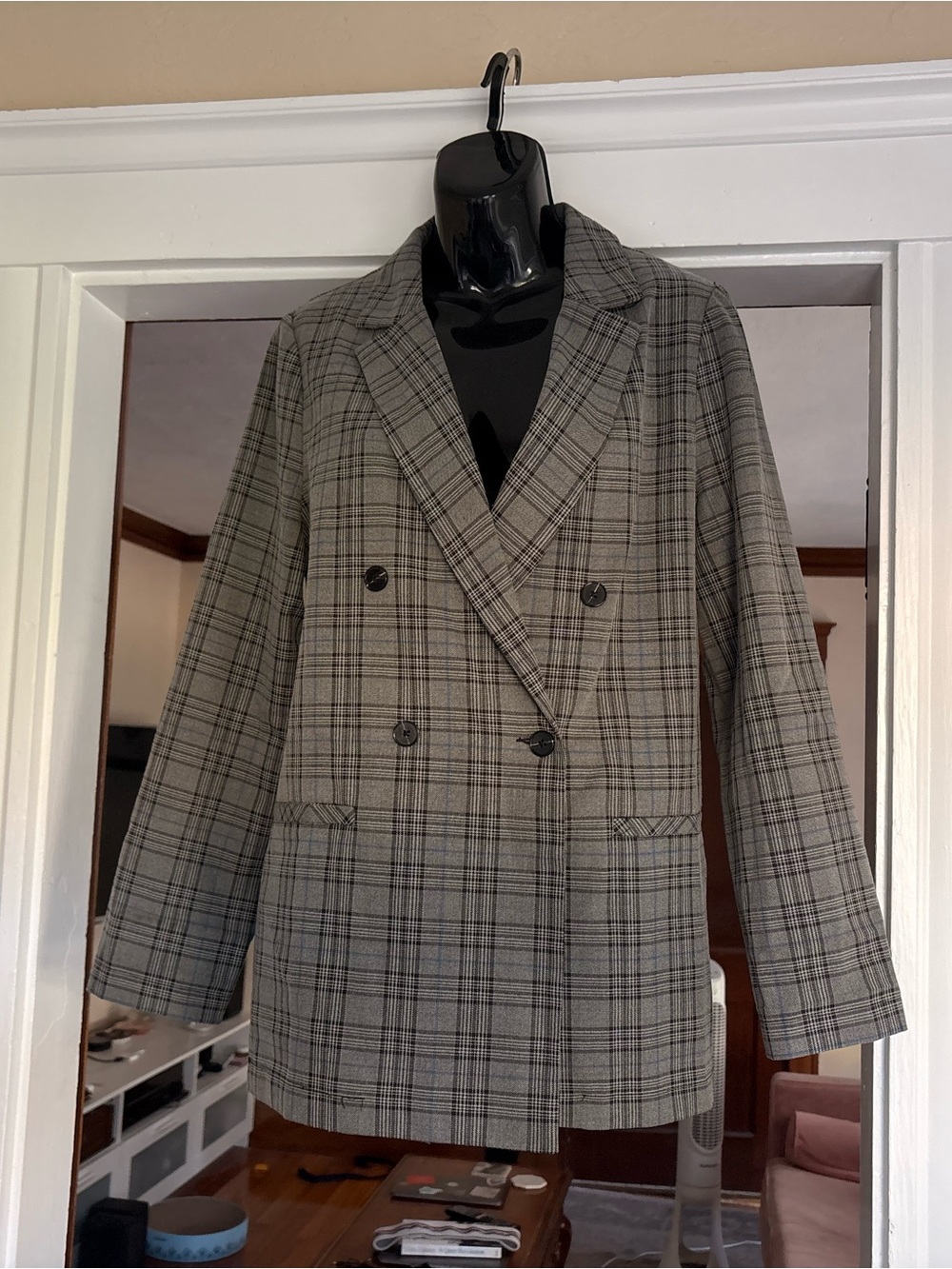 wild fable oversized plaid blazer